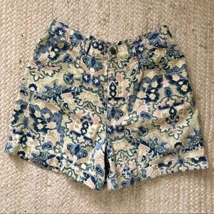 Vintage 90s Patterned Shorts